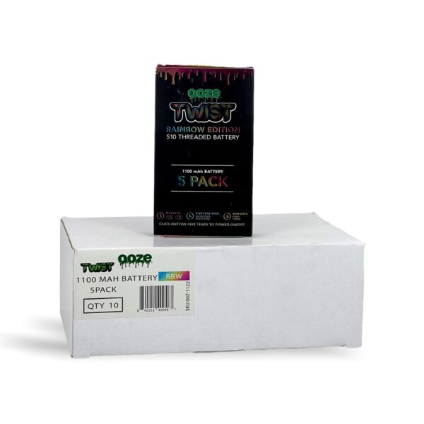 OOZE TWIST BATTERY 1100 mAH - RAINBOW