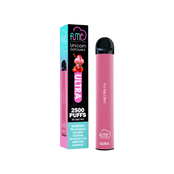 FUME ULTRA 5% SALT NIC DISPOSABLE - UNICORN