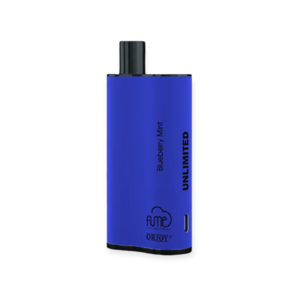 FUME UNLIMITED 5% SALT NIC DISPOSABLE - BLUEBERRY MINT - Image 2