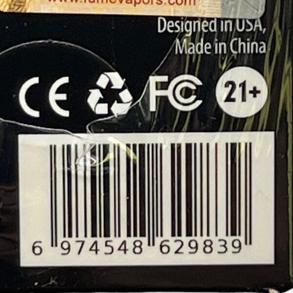 FUME UNLIMITED 5% SALT NIC DISPOSABLE - BLUEBERRY MINT - Image 3