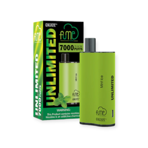 FUME UNLIMITED 5% SALT NIC DISPOSABLE – MINT ICE
