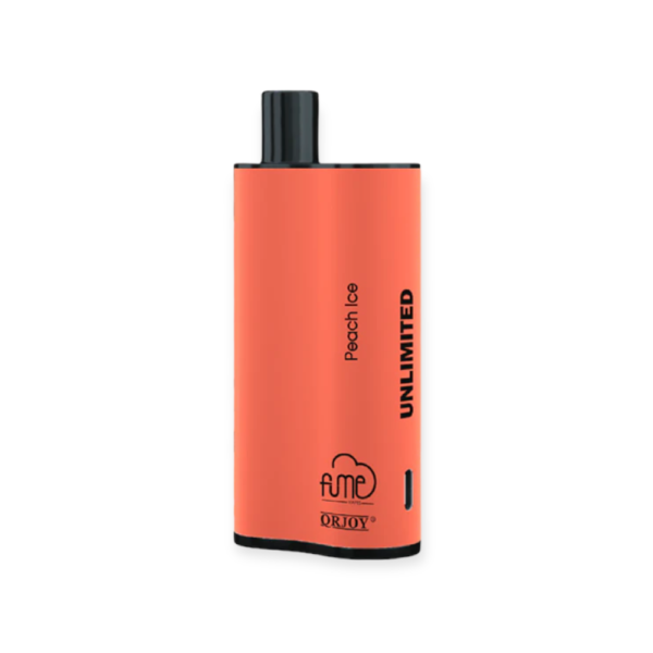 FUME UNLIMITED 5% SALT NIC DISPOSABLE - PEACH ICE - Image 2