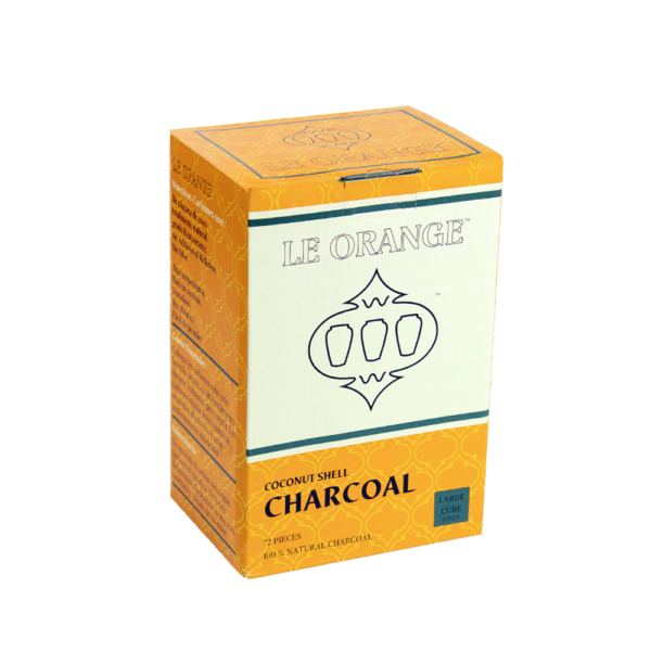 LE ORANGE LARGE CUBE  2.5CM COCONUT CHARCOAL - GREEN