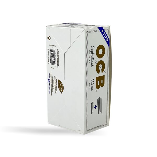 OCB SOPHISTIQUE 1 1/4 ROLLING PAPERS  W/TIPS - Image 2