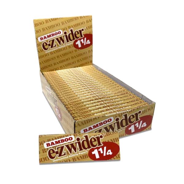 EZ WIDER BAMBOO 1 1/4 ROLLING PAPERS