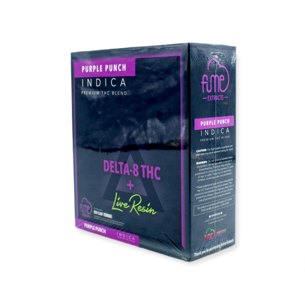 FUME LIMITED D8-THC 2ML DISPOSABLE INDICA - PURPLE PUNCH - Image 3