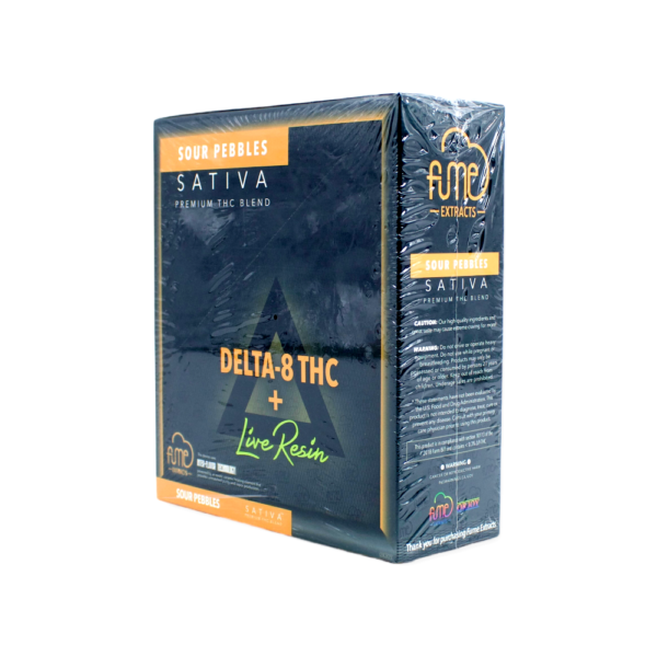 FUME LIMITED D8-THC 2ML DISPOSABLE SATIVA - SOUR PEBBLES - Image 3