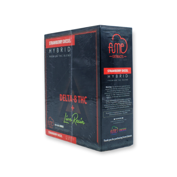 FUME LIMITED D8-THC 2ML DISPOSABLE HYBRID - STRAWBERRY DIESEL - Image 3