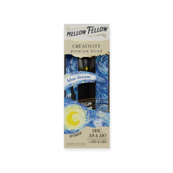 MELLOW FELLOW VAN GOGH'S CREATIVITY BLEND 2ML DISPOSABLE  - BLUE DREAM - Image 3