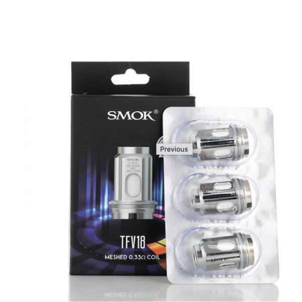 SMOK TFV-18 MESHED 0.33 OHMS COIL - Image 2