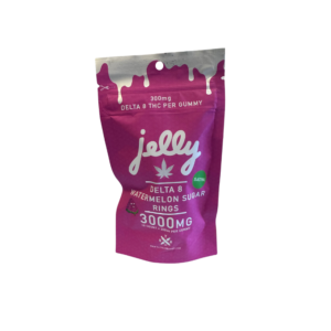 JELLY RINGS D8 GUMMIES 3000MG SATIVA – WATERMELON SUGAR