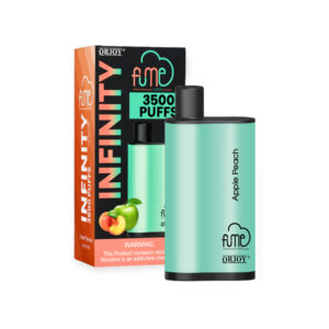 FUME INFINITY 5% SALT NIC DISPOSABLE – APPLE PEACH