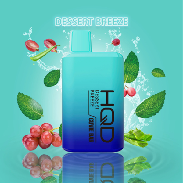 HQD CUVIE BAR 5% NIC DISPOSABLE - DESERT BREEZE - Image 2