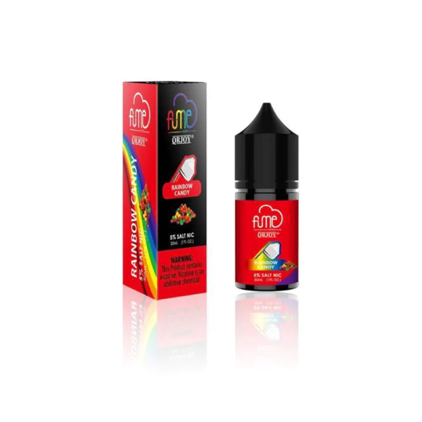 FUME 5% SALT NIC 30ML JUICE - RAINBOW CANDY