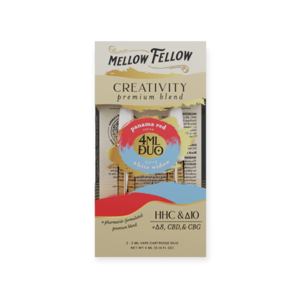 MF VAN GOGH'S CREATIVITY BLEND 4ML CARTRIDGE - WHITE WIDOW/PANAMA RED - Image 3