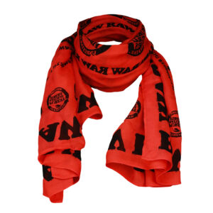 RAW FASHION SCARF – RED