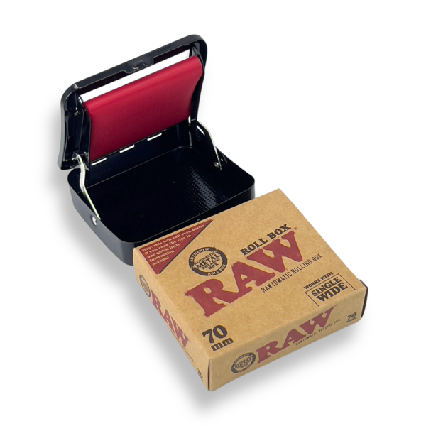 RAW 70MM METAL AUTO ROLL BOX - SOLID - Image 2