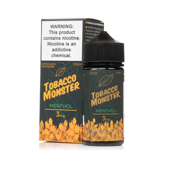 TOBACCO MONSTER 100ML JUICE 3MG  - MENTHOL