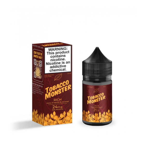 TOBACCO MONSTER 30ML JUICE 24MG  - RICH