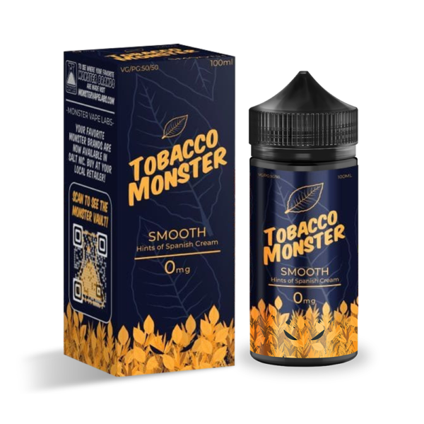 TOBACCO MONSTER 100ML JUICE 0MG  - SMOOTH