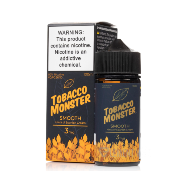 TOBACCO MONSTER 100ML JUICE 3MG  - SMOOTH
