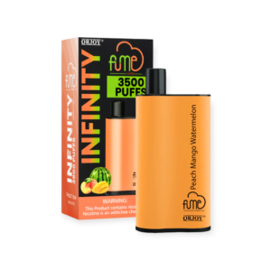 FUME INFINITY 5% SALT NIC DISPOSABLE – PEACH MANGO WTRMLN