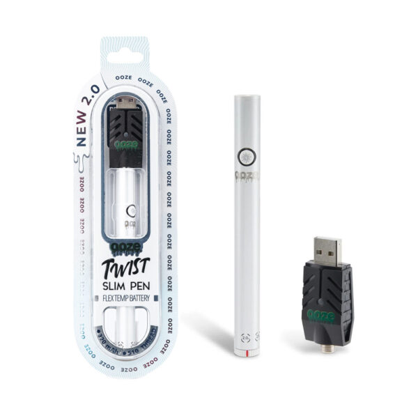 OOZE TWIST SLIM FLEX TEMP 2.0 PEN - POLAR PEARL