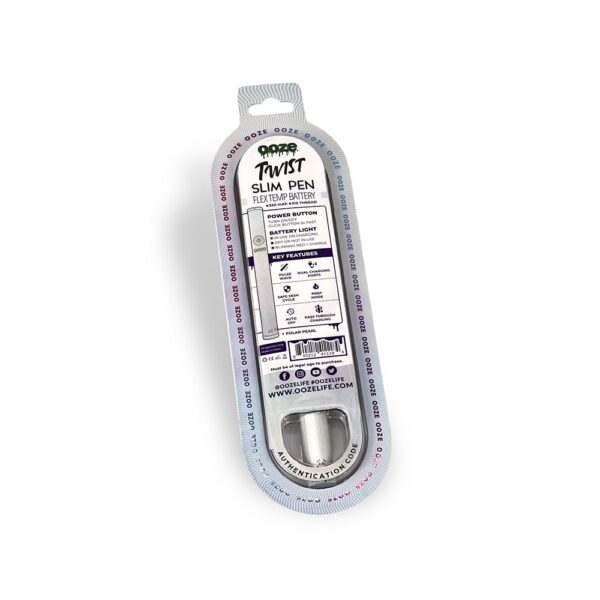OOZE TWIST SLIM FLEX TEMP 2.0 PEN - POLAR PEARL - Image 2