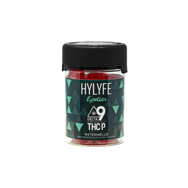 HYLYFE EXOTIC D9 THCP 100MG GUMMIES - WATERMELLO