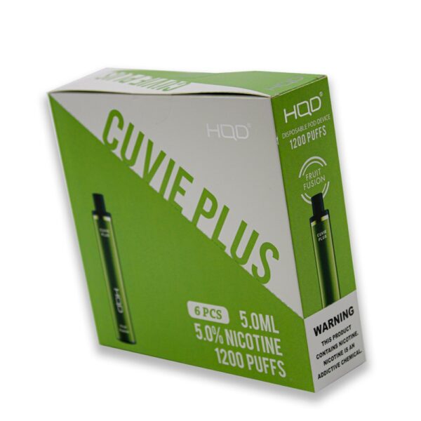 HQD CUVIE PLUS 5% NIC DISPOSABLE - FRUIT FUSION - Image 2