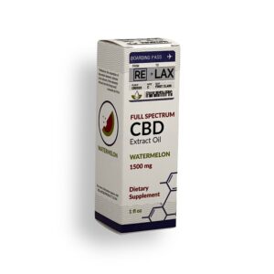 RELAX CBD 1500MG OIL TINCTURES – WATERMELON