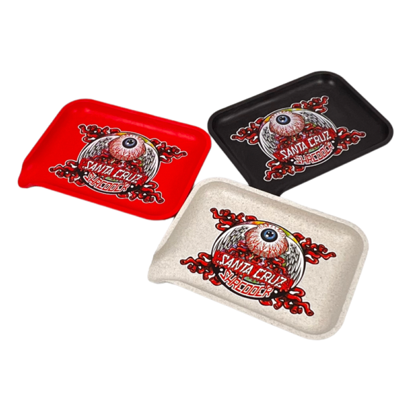 SANTA CRUZ SHREDDER HEMP SMALL TRAY - FLYING EYEBALL