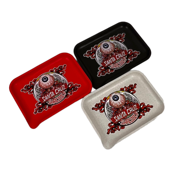 SANTA CRUZ SHREDDER HEMP SMALL TRAY - FLYING EYEBALL - Image 2