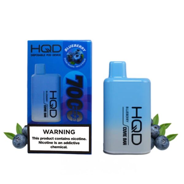 HQD CUVIE BAR 5% NIC DISPOSABLE  - BLUEBERRY