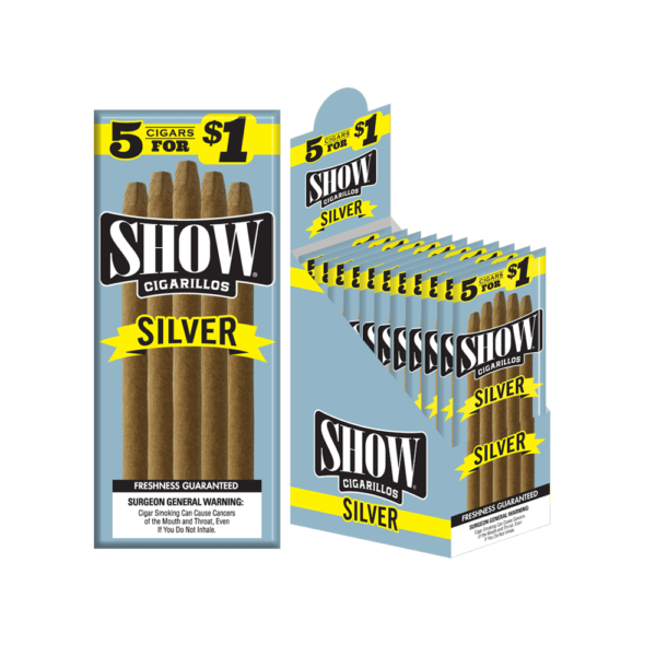 SHOW  5PK 5/$1 - SILVER