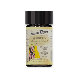 MELLOW FELLOW CHARGED BLEND 3.5G PREROLLS SATIVA – PINEAPPLE EXPRESS