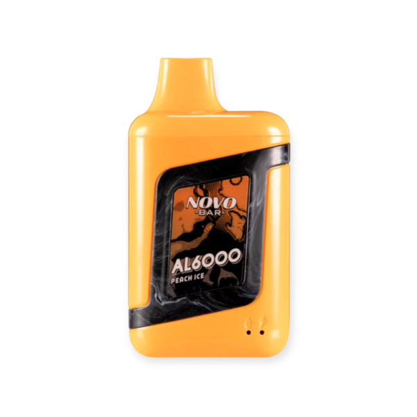 SMOK NOVO BAR 5% SALT NIC DISPOSABLE - PEACH ICE - Image 2