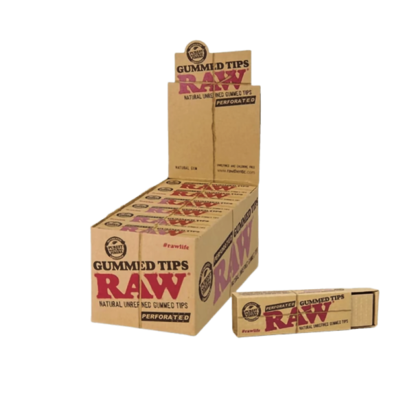 RAW GUMMED 33CT TIPS