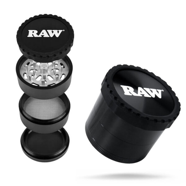 RAW LIFE GRINDER MODULAR REBUILDABLE GRINDER - BLACK