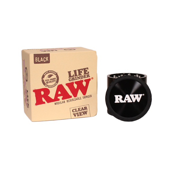RAW LIFE GRINDER MODULAR REBUILDABLE GRINDER - BLACK - Image 3