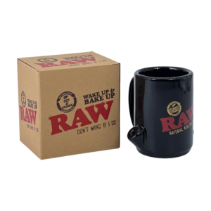 RAW WAKE UP AND BAKE UP COFFEE CUP