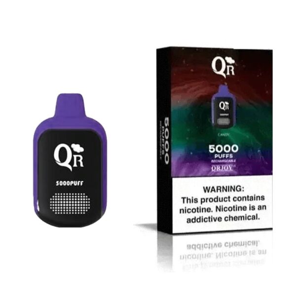 QR 5% NIC 5000 PUFFS DISPOSABLE - CANDY