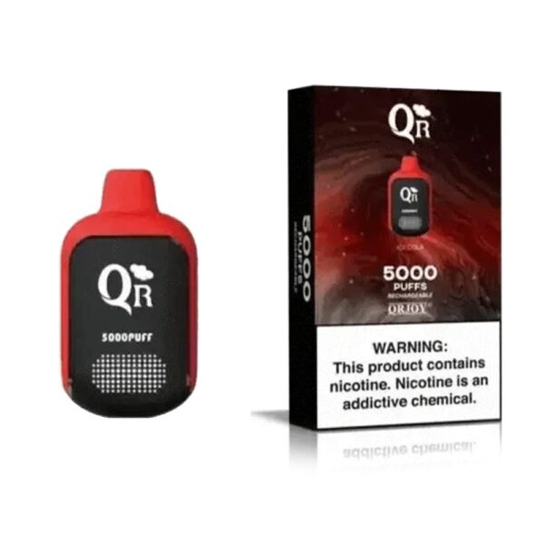 QR 5% NIC 5000 PUFFS DISPOSABLE - ICE COLA