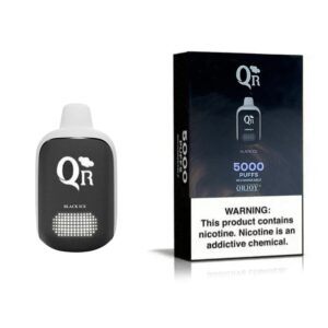 QR 5% NIC 5000 PUFFS DISPOSABLE – BLACK ICE