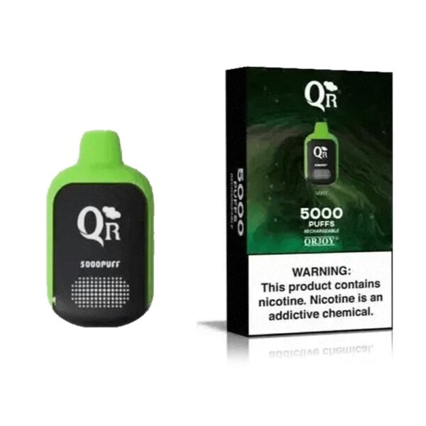 QR 5% NIC 5000 PUFFS DISPOSABLE - MINT