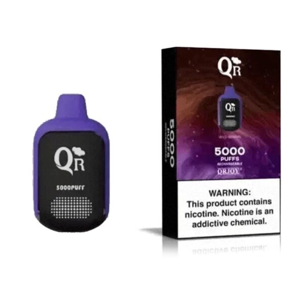 QR 5% NIC 5000 PUFFS DISPOSABLE - WILD BERRYS