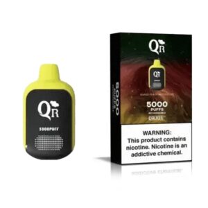 QR 5% NIC 5000 PUFFS DISPOSABLE – MANGO PEACH WATERMELON