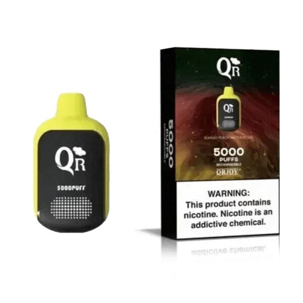 QR 5% NIC 5000 PUFFS DISPOSABLE - MANGO PEACH WATERMELON