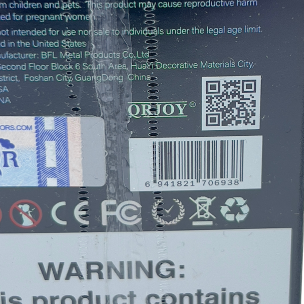 QR 5% NIC 5000 PUFFS DISPOSABLE - MANGO PEACH WATERMELON - Image 3