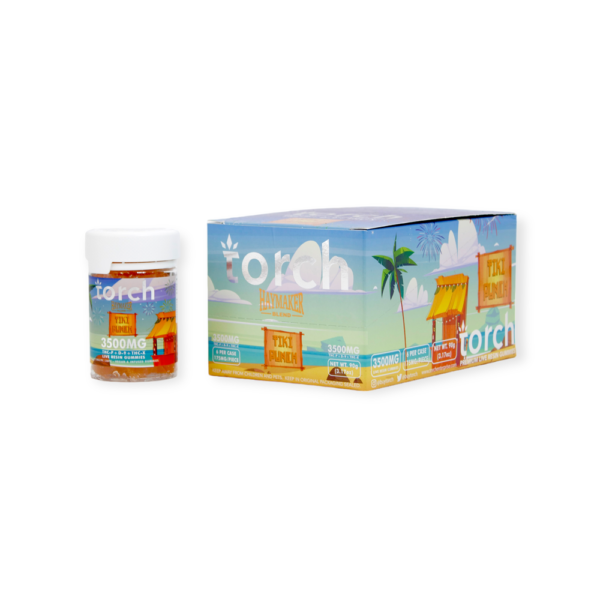 TORCH THCP+D9+THCX 3500MG LIVE RESIN GUMMIES - TIKI PUNCH